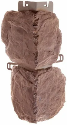 Наружный угол бутовый камень (скифский), 0,44 х 0,18м (н)