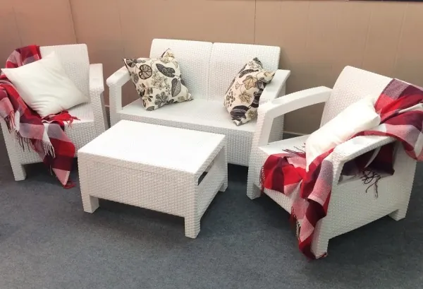 Комплект Yalta Terrace Set белый купить в Димитровграде