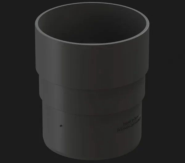 Муфта Docke Premium ПВХ - Графит купить в Димитровграде Муфта Docke Premium ПВХ - Графит купить в Димитровграде