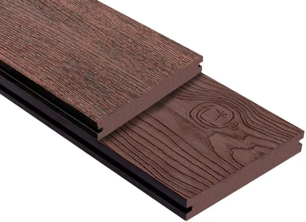 Террасная доска ДПК Outdoor 3D полнотелая STORM/OCEAN BROWN коричневая микс купить в Димитровграде