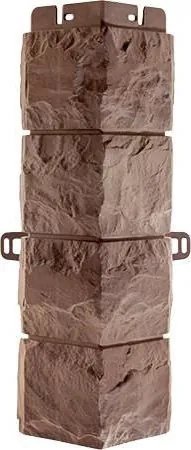 Фасадная панель Наружный угол фагот (каширский), 0,45 х 0,13м (н) купить в Димитровграде