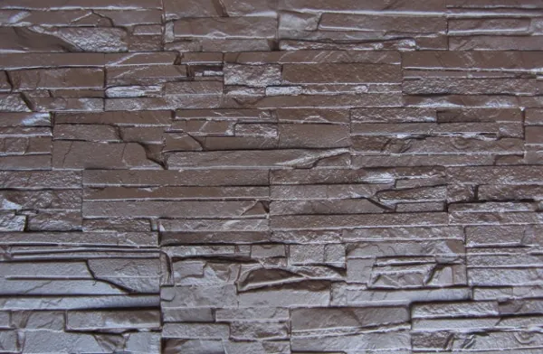 Фасадная панель Аэлит Пласт плоский Коричневый купить в Димитровграде