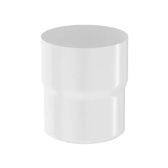 Водосток Aquasistem, система 150x100 - Соединитель трубы RR 20 Мраморно-белый купить в Димитровграде