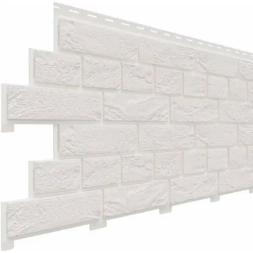 Фасадная панель Доломит Кирпич Славянка Белоснежный купить в Димитровграде Фасадная панель Доломит Кирпич Славянка Белоснежный купить в Димитровграде