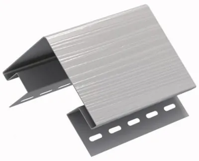 Наружный угол Ю-пласт серый