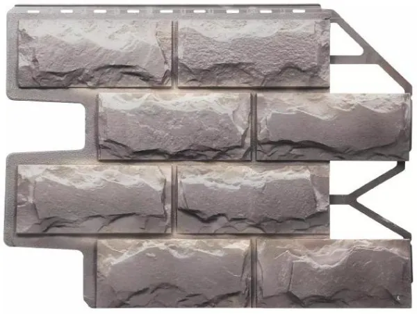 Фасадная панель FineBer Блок, Бежево-коричневый купить в Димитровграде