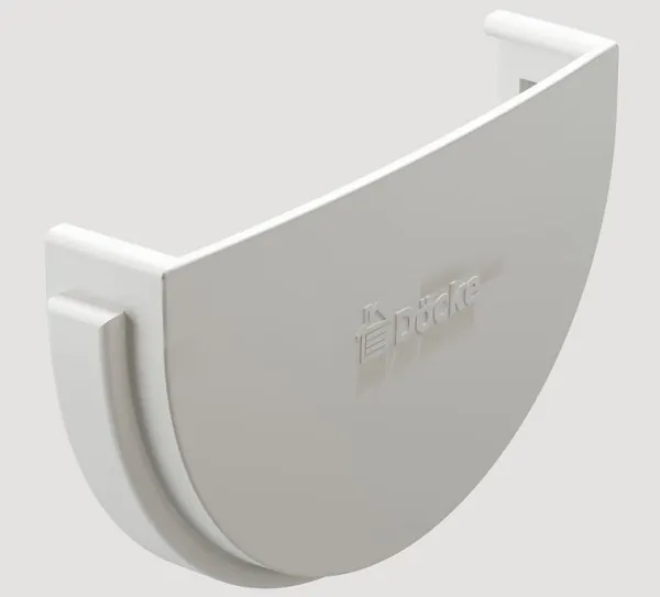 Заглушка желоба ПВХ Docke STANDART пломбир купить в Димитровграде