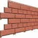 Фасадная панель Доломит Кирпич Славянка Красный купить в Димитровграде