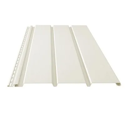 Софит сплошной белый без перфорации