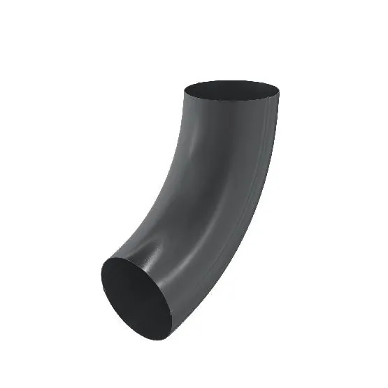 Водосток Aquasistem, система 150/100 - Колено трубы RAL 7024 Тёмно-серый купить в Димитровграде