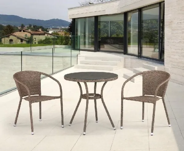 Комплект плетеной мебели AFINA из иск. ротанга T282ANT/Y137C-W56 Light Brown 2Pcs купить в Димитровграде Комплект плетеной мебели AFINA из иск. ротанга T282ANT/Y137C-W56 Light Brown 2Pcs купить в Димитровграде