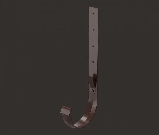 Металлический кронштейн желоба Docke Lux - Шоколад купить в Димитровграде