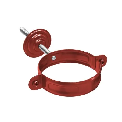 Водосток Aquasistem, система 150x100 - Комплект крепления трубы RR 29 Бургундский