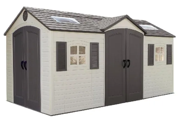Сарай пластиковый LifeTime 15x8 DD купить в Димитровграде