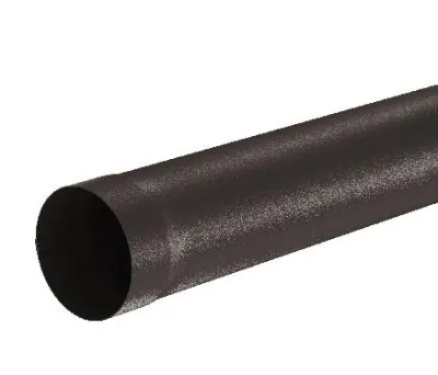 Водосток Aquasistem, Система 125x90 - Труба водосточная 1.00м RR 32 Тёмно-коричневый matt