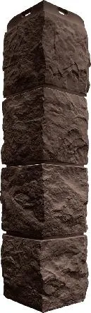 Угол наружный Альта-Профиль Туф ЭКО Коричневый купить в Димитровграде