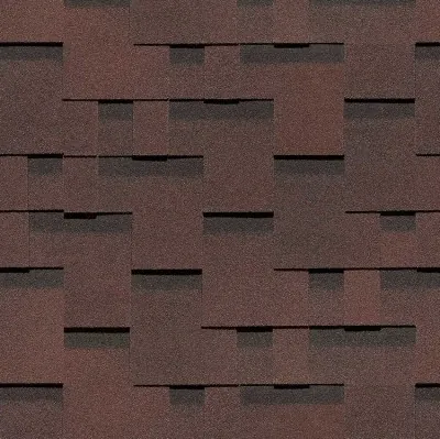 Гибкая черепица Docke, коллекция Генуя – Зрелый каштан