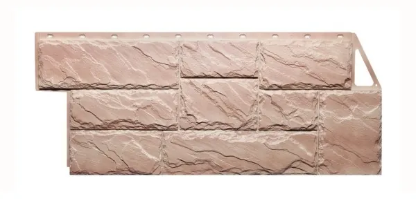 Фасайдинг Серия «Камень крупный» Терракотовый купить в Димитровграде