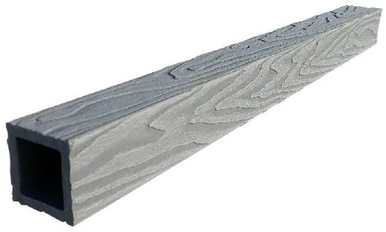 Балясина ДПК 3D GardenParkett фактура дерева Серый купить в Димитровграде