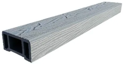 Перила ДПК 3D GardenParkett фактура дерева Серый