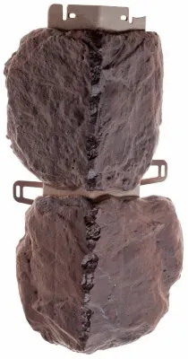 Наружный угол бутовый камень (датский), 0,44 х 0,18м (н)