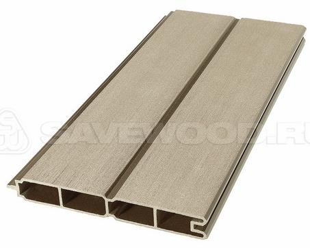 Заборный профиль из ДПК Savewood SW Agger матовый тик купить в Димитровграде
