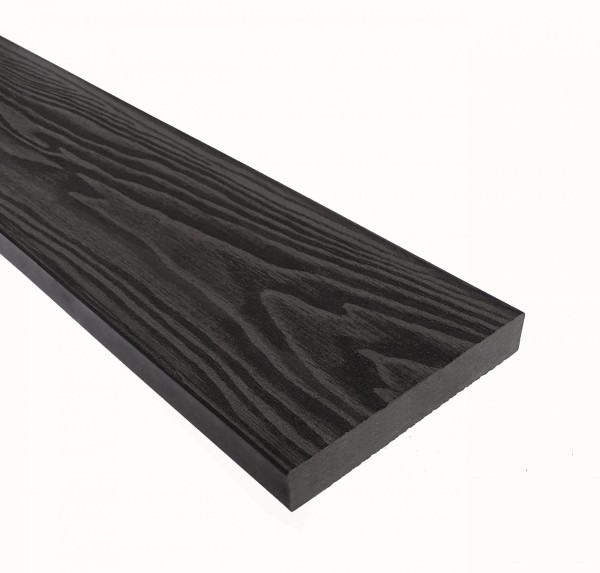 Террасная доска из ДПК Terrapol Смарт 3D Полнотелая без паза Черное дерево купить в Димитровграде