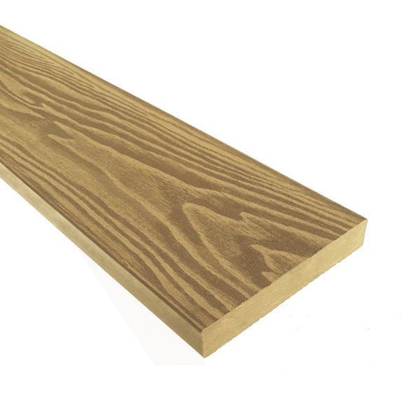 Террасная доска из ДПК Terrapol Смарт 3D Полнотелая без паза Дуб Севилья купить в Димитровграде