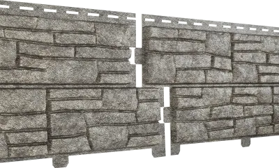 Фасадная панель Ю-пласт Стоун хаус сланец Бежевый