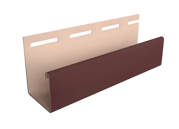 Фасадный J-профиль 30 мм Табачный купить в Димитровграде Фасадный J-профиль 30 мм Табачный купить в Димитровграде