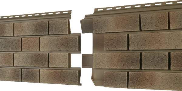 Фасадная панель Ю-пласт Стоун Хаус S-Lock Клинкер Нордик песк купить в Димитровграде