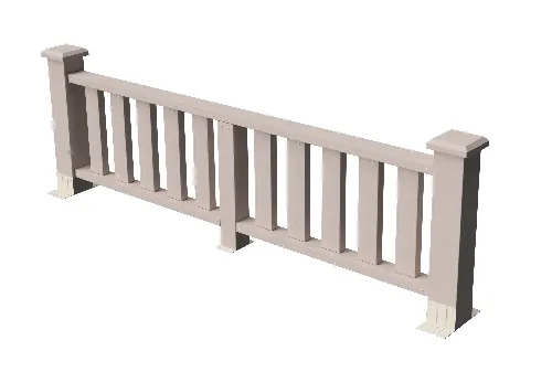 Ограждения декоративное ДПК GRINDERDECO Эрес выбеленый дуб купить в Димитровграде