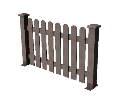 Ограждения декоративное ДПК GRINDERDECO Сежурне венге