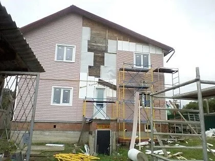 Отделка дачного дома монтаж сайдинга