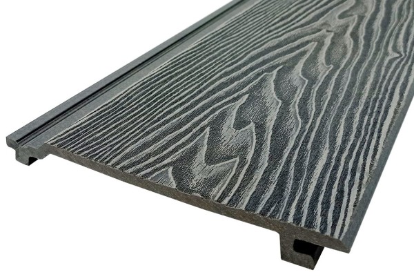 Сайдинг Darvolex 185x19x3000мм, 3D тиснение Серый купить в Димитровграде