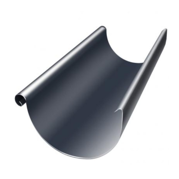 Водосток Grand Line 125x90 – Желоб 3м RAL 7024 купить в Димитровграде