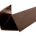 Уголок ДПК для сайдинга 70x70x3000мм Коричневый купить в Димитровграде
