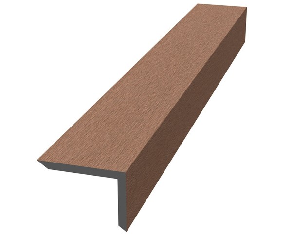 Уголок ДПК для террасной доски NauticPrime, 60x40x2900мм Кедр купить в Димитровграде