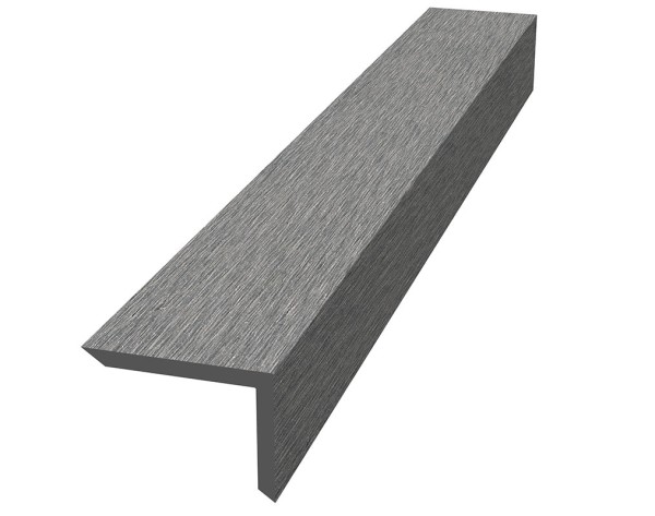 Уголок ДПК для террасной доски NauticPrime, 60x40x2900мм Тёмно-серый купить в Димитровграде
