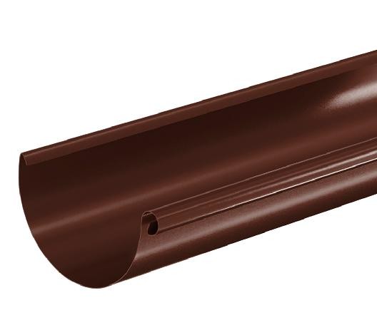 Водосток Aquasistem, система 125x90 - Водосточный желоб 3.00м RAL 8017 Коричневый купить в Димитровграде