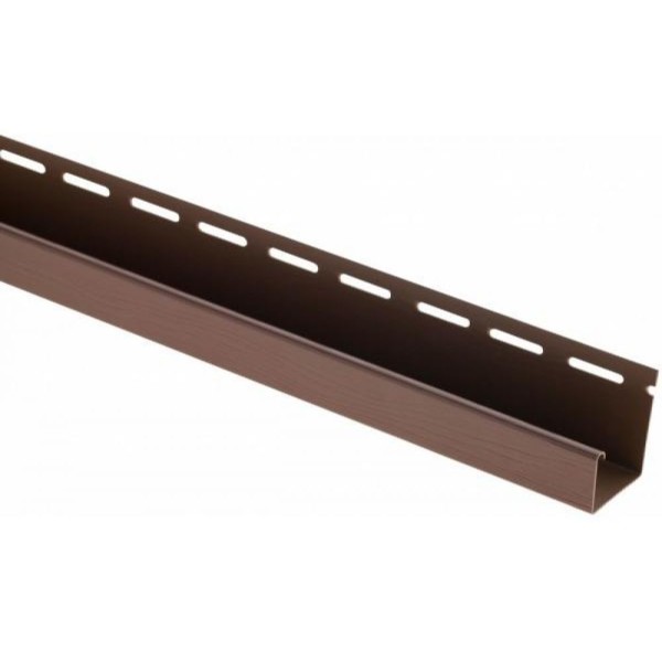 J-профиль Люкс Крашенный, T-15, ВН, Тёмный Орех купить в Димитровграде