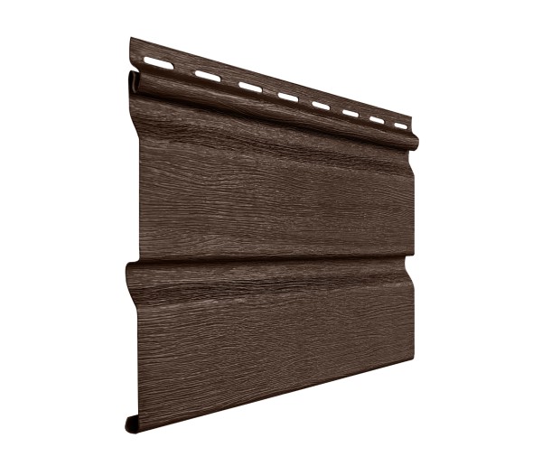 Виниловый сайдинг fineber (файнбер) - серия "стандарт", коричневый купить в Димитровграде