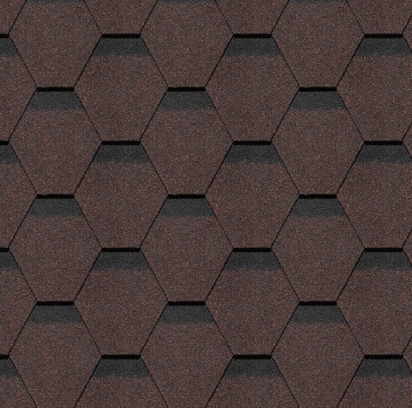 Гибкая черепица Docke, коллекция Шеффилд – Корица купить в Димитровграде