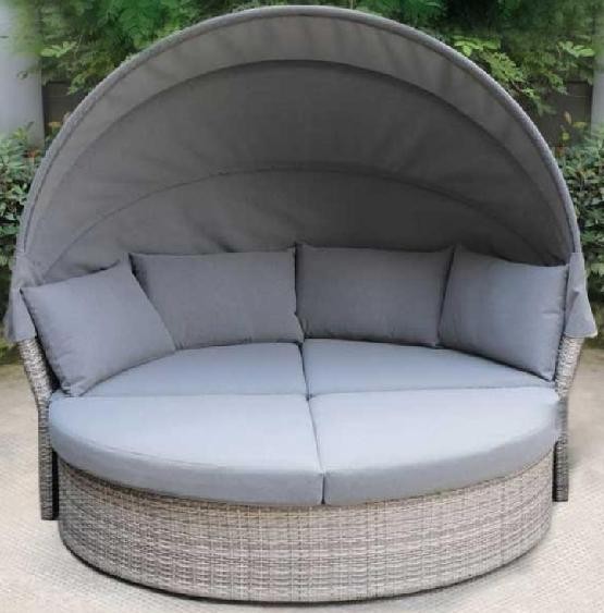 Диван-Трансформер AFINA плетеный из иск. ротанга AFM-325G Grey купить в Димитровграде