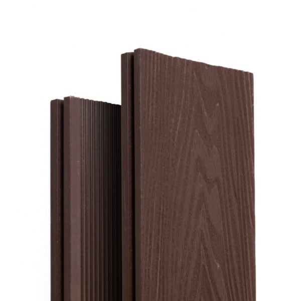 Террасная доска Ecodecking Экстра 3D полнотелая Графит купить в Димитровграде