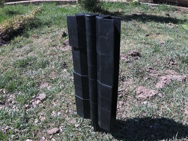 Угловой элемент поворотный, пластиковый от 60° до 300° для доски 300х30 мм из ДПК чёрный Holzhof купить в Димитровграде