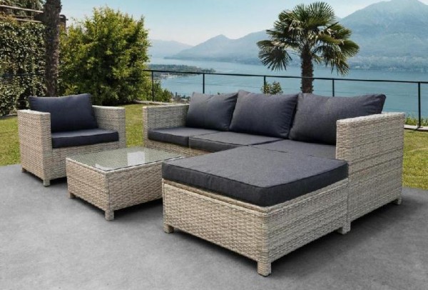 Комплект мебели AFINA плетеной из иск. ротанга YR821G Grey/Grey купить в Димитровграде
