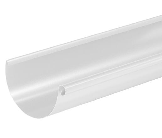 Водосток Aquasistem, система 125x90 - Водосточный желоб 3.00м RAL 9003 Белый купить в Димитровграде