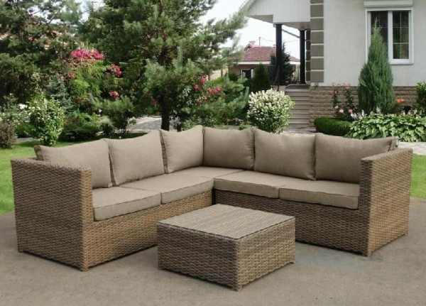 Комплект мебели AFINA плетеной из иск. ротанга YR825B Beige купить в Димитровграде