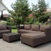Комплект мебели AFINA плетеной из иск. ротанга YR821A Brown/Beige купить в Димитровграде